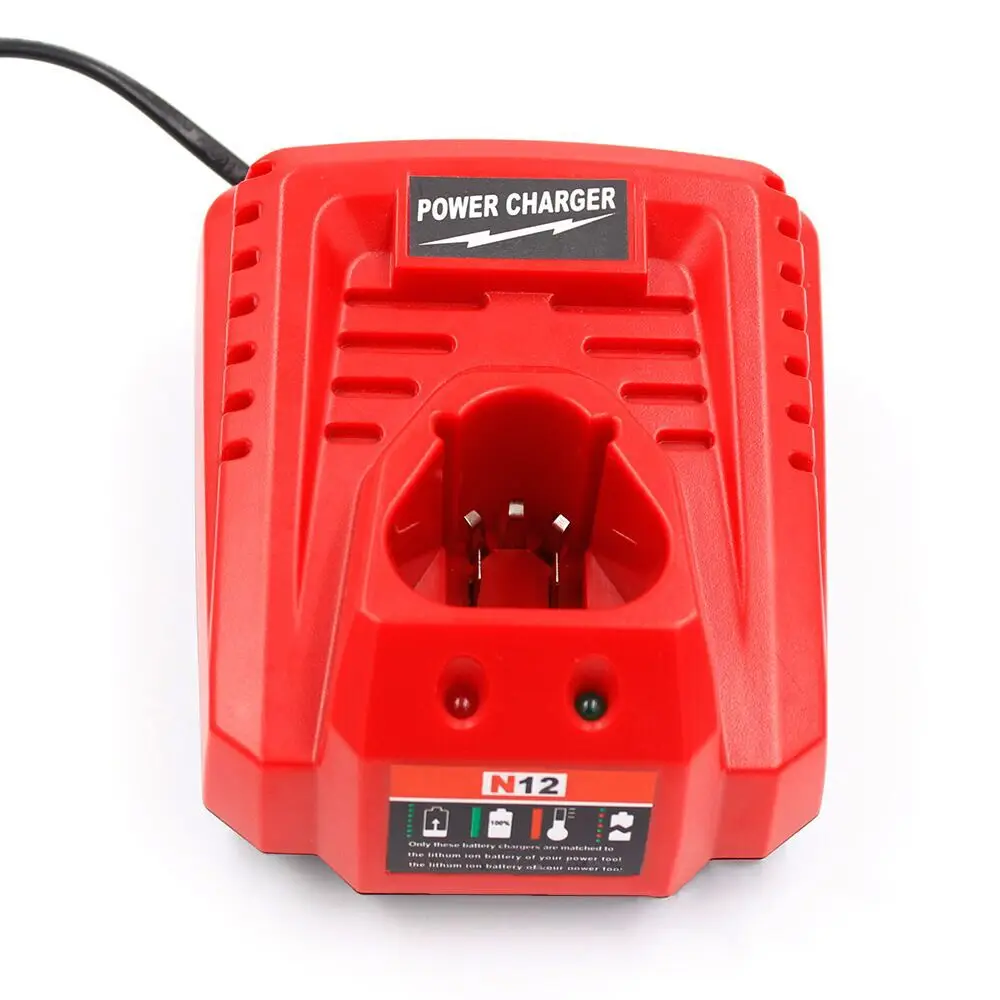 10.8v 12v Liion Replacement Battery Charger For Milwaukee M12 N12 48
