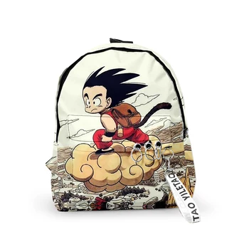 

2020 3D Print Dragon Ball Z Goku Backpacks Men Women Fashion School Bags Multi Pocket Travel Bags Kawaii Teenage Backpack Bag