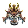Microworld Dragon Palace model kits DIY laser cutting Jigsaw puzzle fighter model 3D metal Puzzle Toys for Children gifts 2