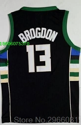 for men A++ качество мужской взрослый#34 Giannis Antetokounmpo 13 Malcolm Brogdon 34 Ray Allen 12 Jabari Parker 6 Bledsoe Jersey Milwaukee - Цвет: for men