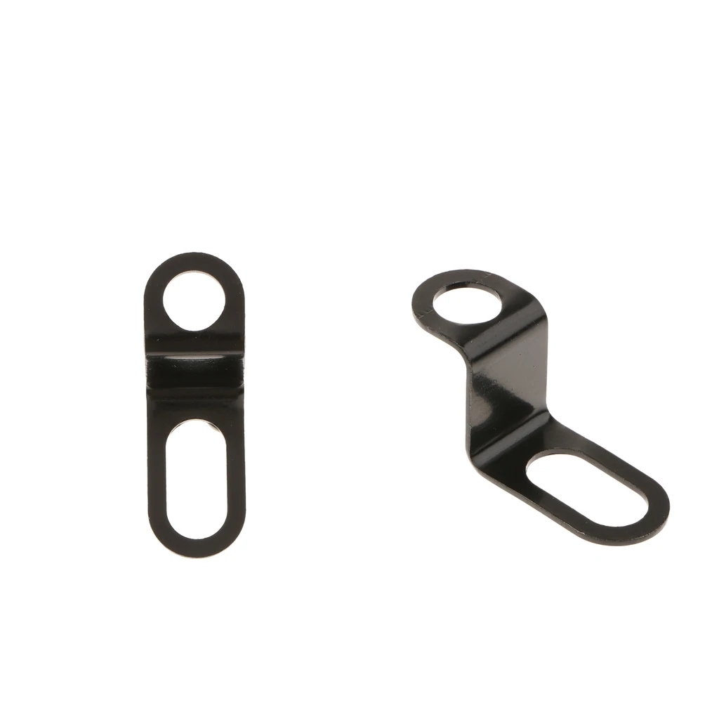 2 Pieces Motorcycle Tachometer Speedometer Gauge Bracket Sensor Mounting
