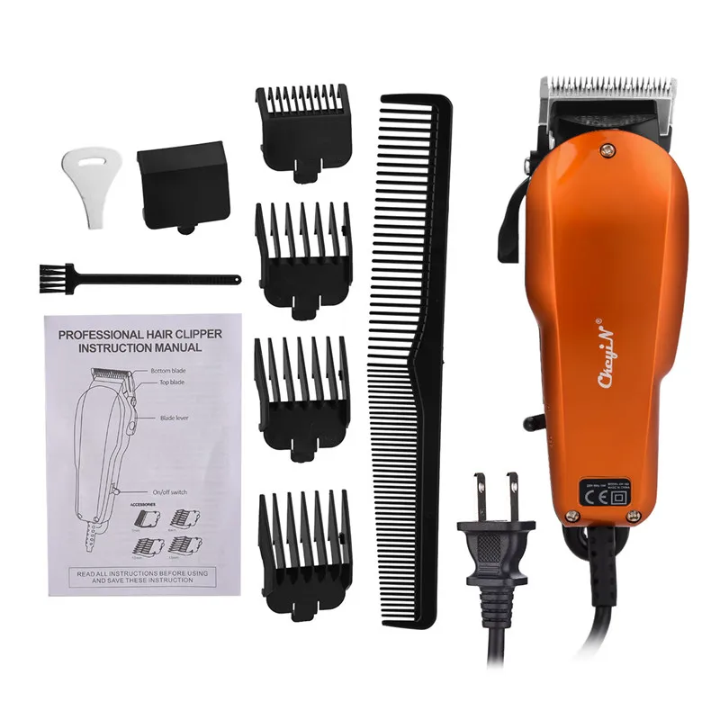 Men Household Powerful Hair Trimmer Razor Professional Classic Clipper Haircut Cutting Machine Grooming Hairdresser