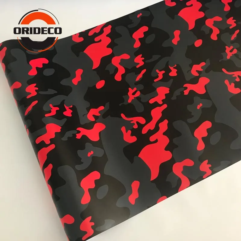 red black  camo vinyl car sticker 6