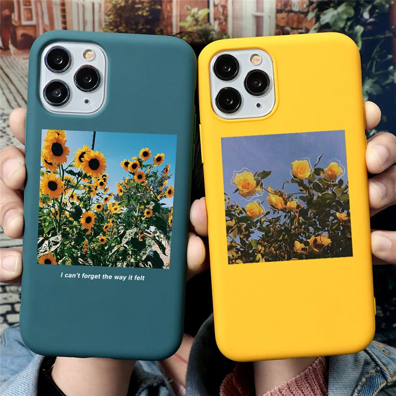 Матовый Силиконовый чехол ярких цветов с милым животным узором для iPhone 11 Pro Max 5 5S SE