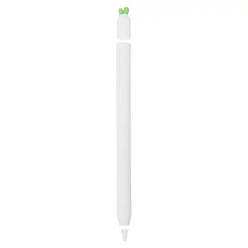 

1 Pc Pencil Silicone Carrot Protective Cover Compatible for Apple Pencil 1/2