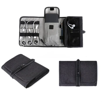 

Portable Waterproof USB Flash Drives Storage Bag Travel Organizers For Digital Accessories Storage Bag