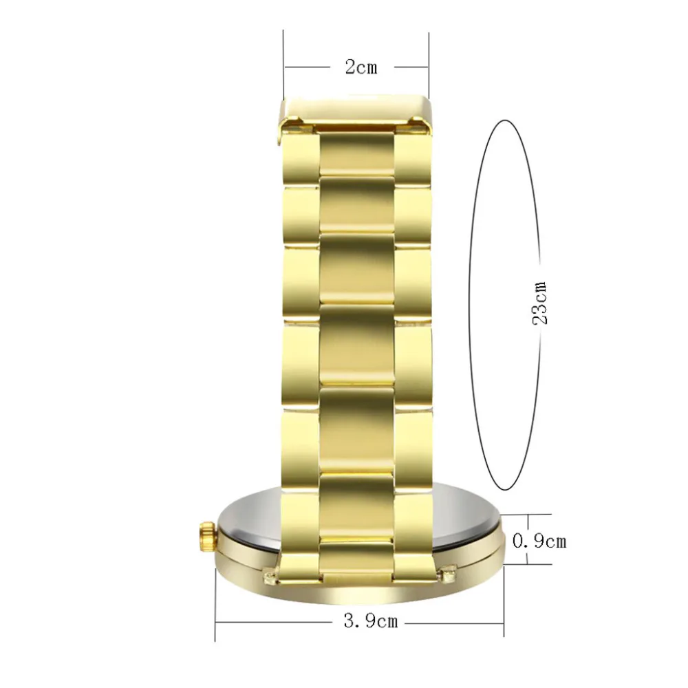 Модные кварцевые часы из нержавеющей стали для женщин в винтажном стиле, Круглый стальной ремень, шикарные и стильные часы для подарка на день рождения l1228