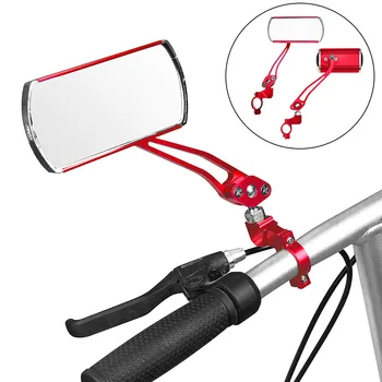 

2Pcs Bicycle Rearview Handlebar Mirrors 360° Rotating Rearview Mirror Handlebar Wide Angle Bicycle Handle Rearview Mirror #gh