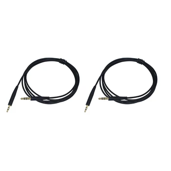 

2Pcs Stereo Jack Cables Replacement Cords for On-Ear OE2 OE2I QC25 QC35 Soundlink SoundTrue Headphones