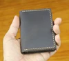 Luxury Handmade Genuine Leather Business Card Holder Men Leather Credit Card Case Small Women Card ID Holder Cover Card Wallet 6