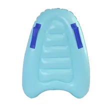 

Outdoor Inflatable Surfboard Solid Color Buoy Kickboard Kids Safe Sea Surfing Board Kids Water Play Toys