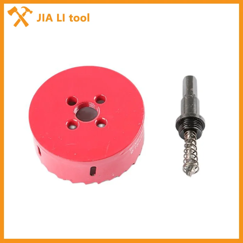 cheap!!!- 1PCS Hole Metal 80-100MM Bimetallic Hole Saw Pipe Stainless
Steel Drill Bit Woodworking Gypsum Board Iron Plate Reaming Drill