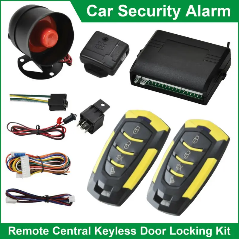 CarKeylessImmobiliserEntryLockingAlarmSecurityCentralSystemKit