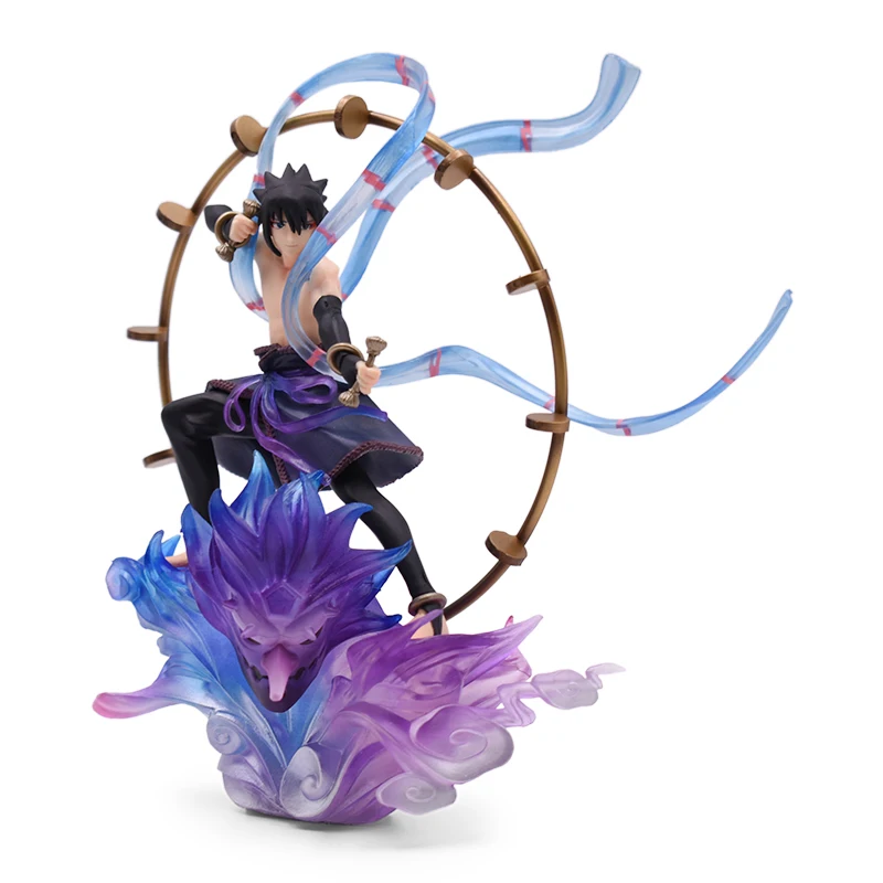 

Anime Cartoon Uchiha Sasuke Thor PVC Action Figure Doll Collectible Model Baby Toy Christmas Gift For Children 35 cm