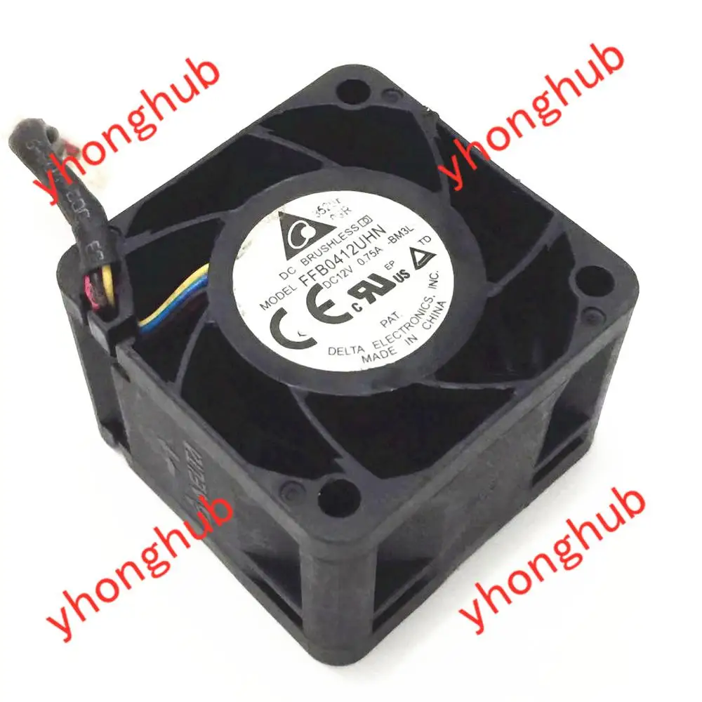 Вентилятор охлаждения сервера Delta Electronics FFB0412UHN BM3L DC 12 В 0 75 А 40x40x28 мм | Компьютеры и
