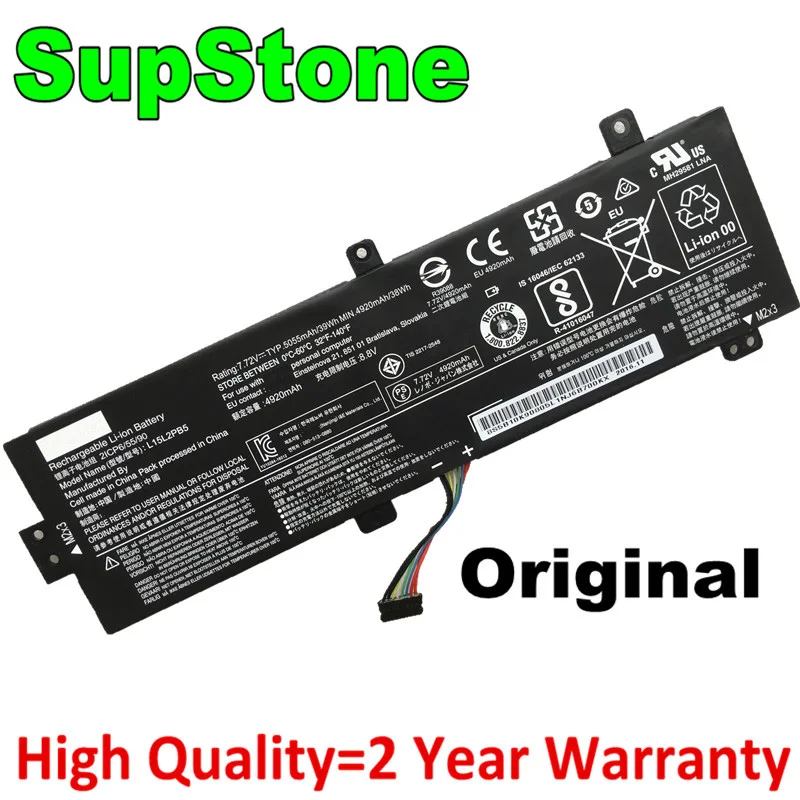 

SupStone Genuine Original L15L2PB4 L15L2PB5 Laptop Battery for LENOVO IdeaPad 310-15ISK 310-15IKB 310-15ABR L15M2PB3 L15C2PB3