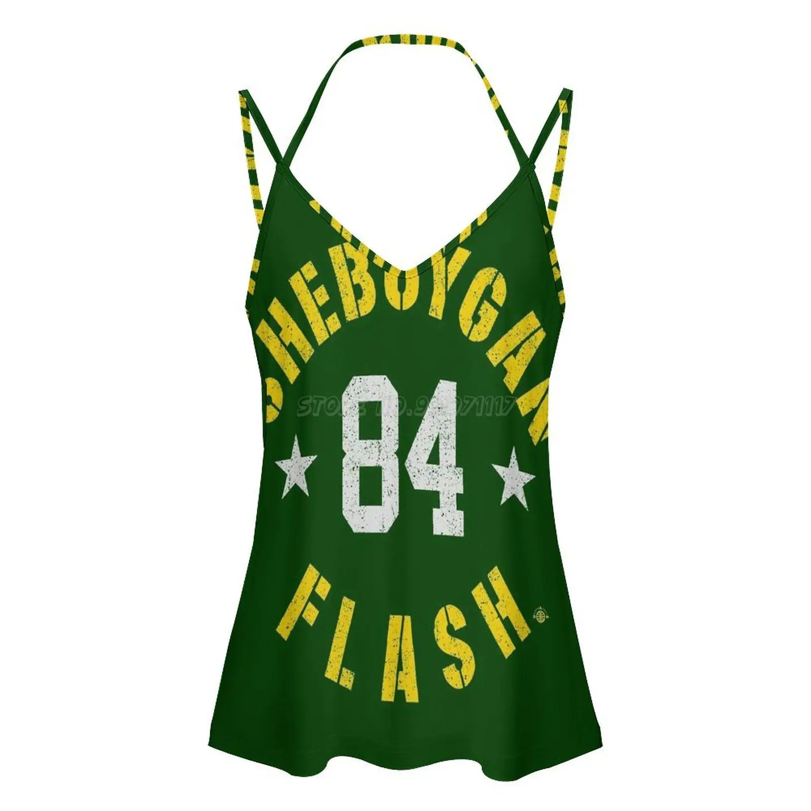 Женская кофта с принтом The Sheboygan Flash 84 Green Bay Legend of Schroeder женская на тонких