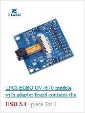 1PCS EGBO ESP32-CAM WiFi + Bluetooth Modul Kamera Modul Entwicklung Bord ESP32 mit Kamera Modul OV2640 2MP Für Arduino – Detail 1