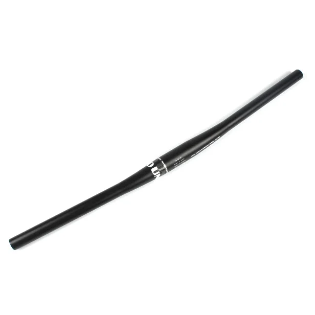 Flat 740mm White Велосипедный руль DH/FR/XC Алюминий сплав MTB руль для горного велосипед плоский/подъемный подъем Ласточка один-образный 31.8mmX640/680/700/720/740 мм - Цвет: Flat 740mm White