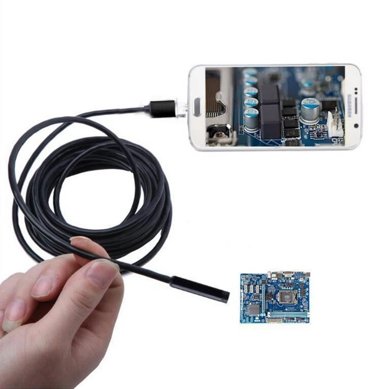USB бороскоп, эндоскоп, камера 1,3 MP 1/1. 5/2/3,5 M для Android