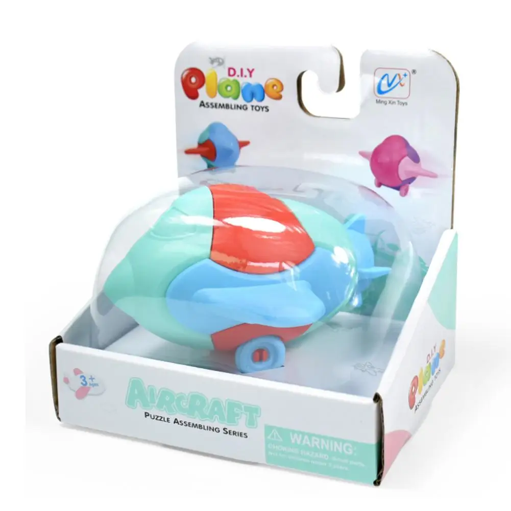 Детская обучающая игрушка, детские 3D Деревянные самолеты, пазлы, игрушка, сборная игрушка, обучающая игрушка для детей, раннее образование