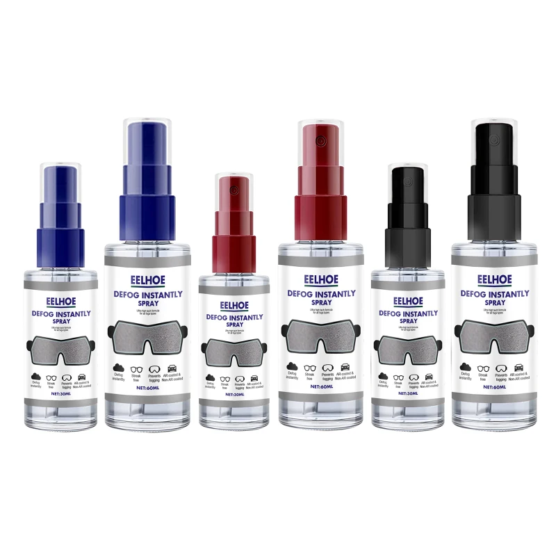 30/60ml Defogger Solid State Defog Anti Fog Agent For Swim Goggles Diving Mask Glass Lens Cleaner Solution Spray Mist | Спорт и