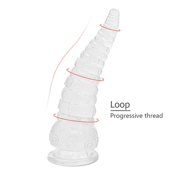 Octopus Dildo Suction Cup Masturbators For Women Men Masturbation Tools Soft Dildo Big Dick Tentacle Sex Toys Fake Penis Sucker 3