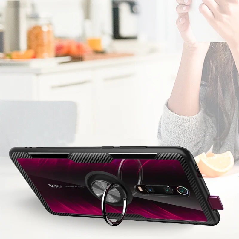 Прозрачный чехол для Xiaomi Mi 10T Lite Redmi 9 9A 9C Note 9S 8T 8 7 5 Pro A C POCO X3 NFC ударопрочный с