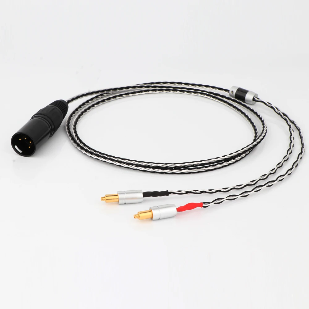 8-adriges Upgrade-Kabel mit 4-poligem XLR, kompatibel mit SRH1540 SR0 SRH1840 SRH1440 Kopfhörerkabel – Detail 3