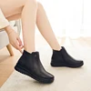 ZZPOHE 2017 Fashion Winter Shoes women's genuine leather ankle flat boots Casual Comfortable Warm Woman Snow Boots free shipping ► Photo 3/6