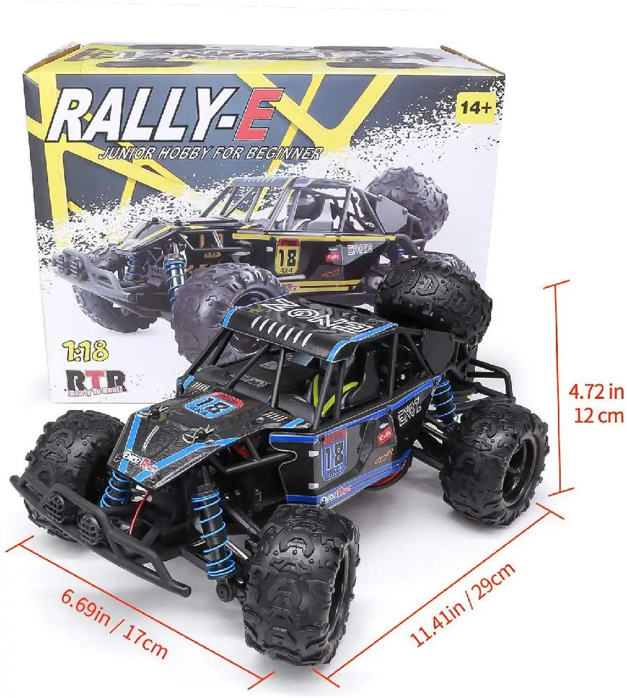 LeadingStar 1:18 RC Car Scale Remote Control Car 40+km/h High Speed Off Road Vehicle Toys RC Truck for Kids and Adults