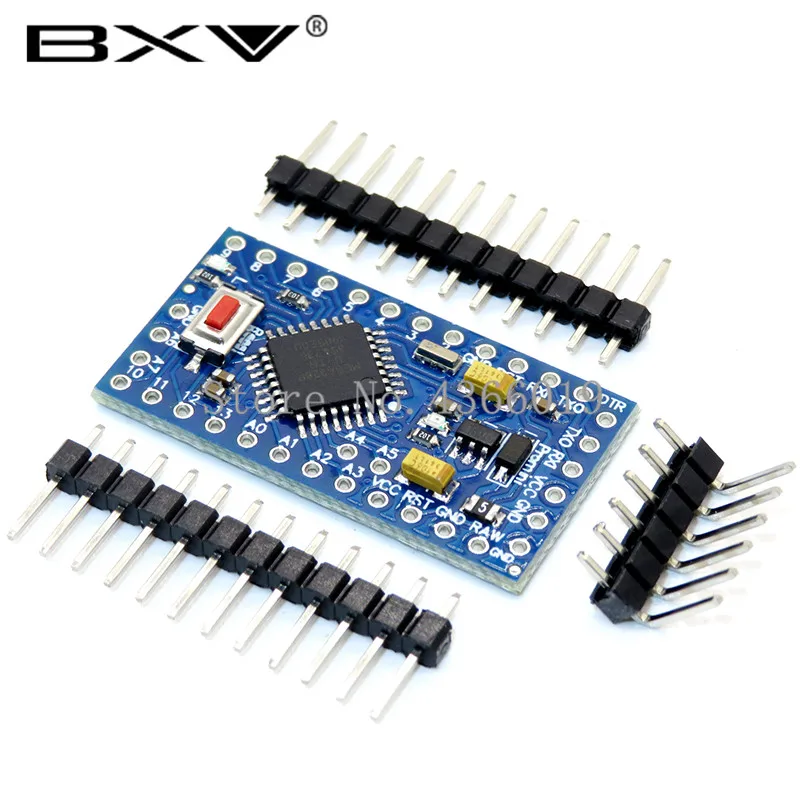 50 шт./лот ATMEGA328P Pro Mini 328 ATMEGA328 3,3 V/8 МГц 5 V/16 МГц ATMEGA328P-AU