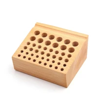 Рамка коробка размещение профессиональная мини деревянная полка для хранения DIY держатель инструмента щетка домашняя отвертка сиденье 46 перовое сверло, отверстие