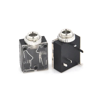

10pcs lot Headphone Jack 5 Pin PCB Mount Female 3.5mm Stereo Jack Socket Connector Headphone Jacks