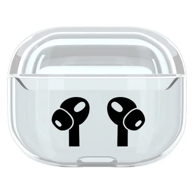 1 Кристальный милый чехол для наушников для Apple AirPods pro Чехол Жесткий ПК прозрачный для Airpods 3 защитный чехол Airpods tective чехол - Цвет: 1