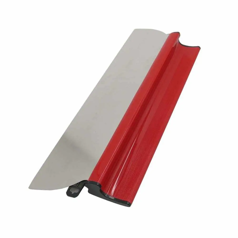 Red SPATULAS 100cm 40inch Skimming rigid plastic brackets Spatula Blade Plasterers Rule Trowel for Drywalls Tape & Join