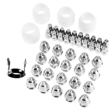 Kit de consommables pour torche de découpe P80, 45 pièces, buse d'électrode, coupe de 1.5Mm, rouleau de guidage, équipement de roue, découpeur Plasma