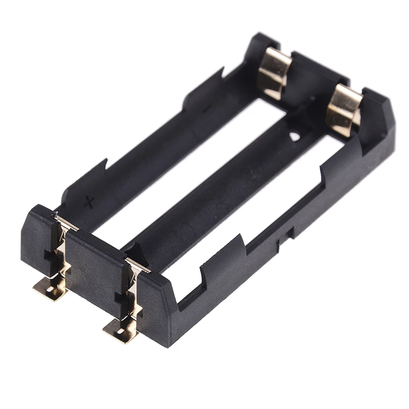 

2 X 18650 Battery Holder SMD SMT High Quality Battery Box With Bronze Pins TBH-18650-2C-SMT