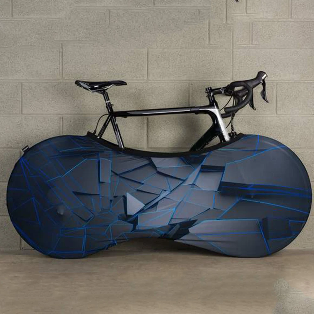 

Anti Dust Cycling Folding Ultra Light Bicycle Cover Mountain Bike Outdoor Printing Universal Protective Reusable Scratch Proof