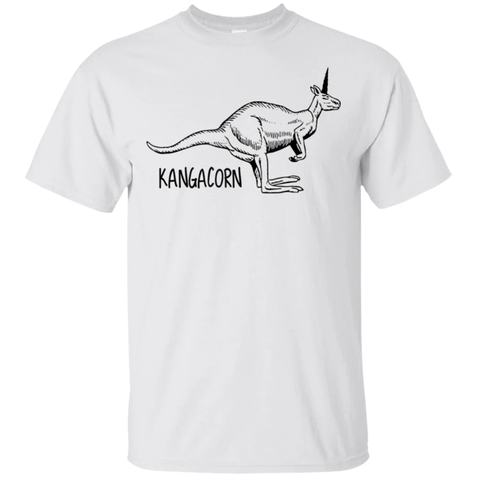 Kangaroo Единорог Забавный подарок для любителей кенгуру Хранитель зоопарка белая