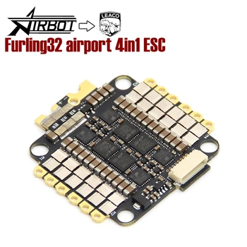 

Airbot Furling32 4in1 Airport ESC - F3 32bit BLHELI ESC 4x50A Flat design for quadcopter drone leaco