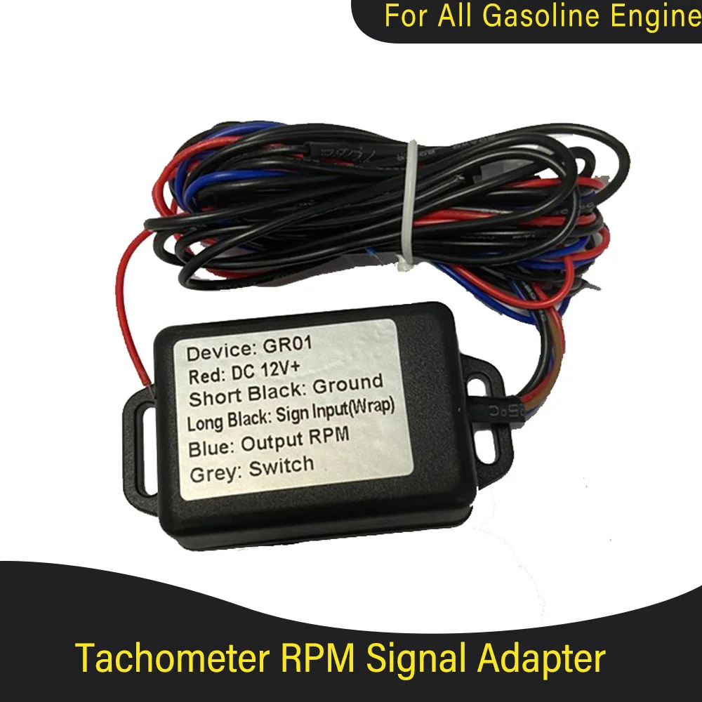Auto Meter 9112 RPM Signal Adapter - Diesel Engine Tachometer Adapter