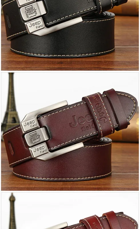 Men's belt leather belt men male genuine leather strap luxury pin buckle casual men's belt Cummerbunds ceinture homme formal belt for men