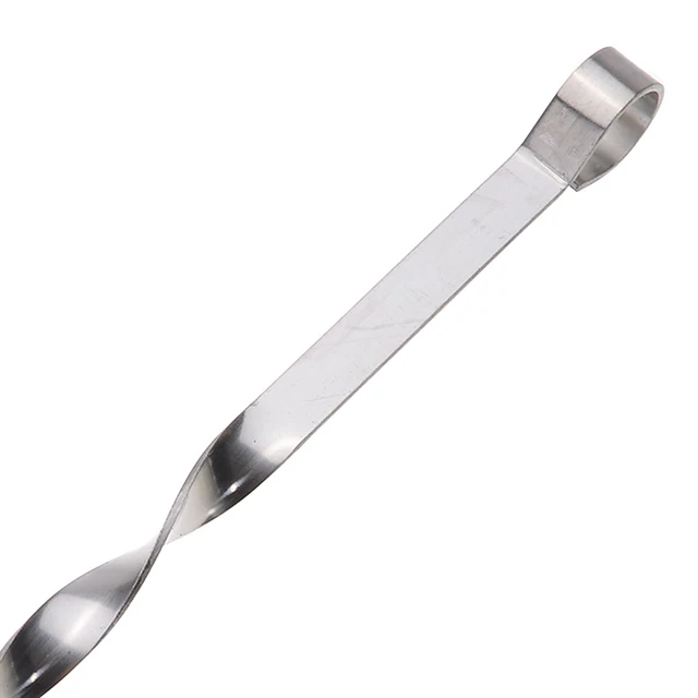 10Db 50 Cm -Es Rozsdamentes Acél 420 Hosszú Bbq Grill Kebab Étel Hús Nyárs Kültéri Szerszámok - Image 5