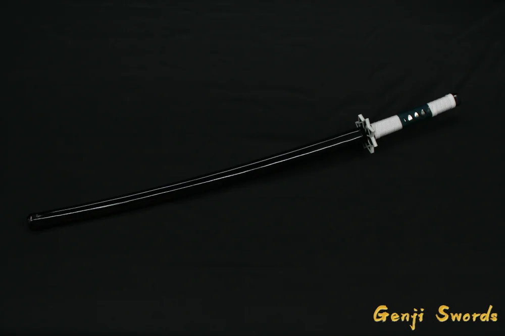Demon Slayer: Kimetsu no Yaiba Japanese Anime Wind Pillar Cosplay Replica Sword Carbon Steel