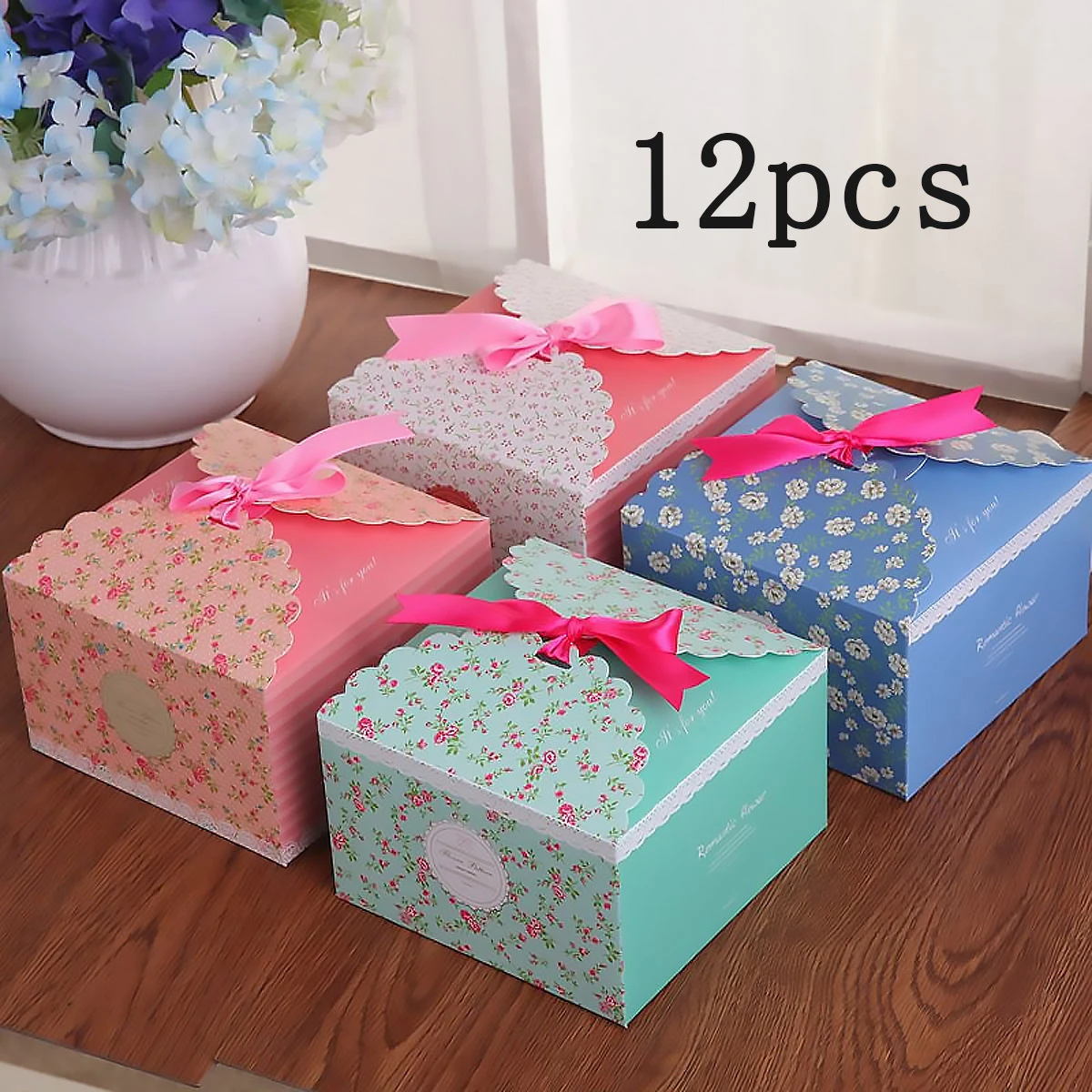 Boites Cadeaux En Chocolat 12 Pieces Boites Pour Bonbons Dragees De Mariage Boites Pour Friandises Patisserie Gateaux Boites Pour Emballage A Offrir Pour Thanksgiving Fete D Anniversaire Aliexpress