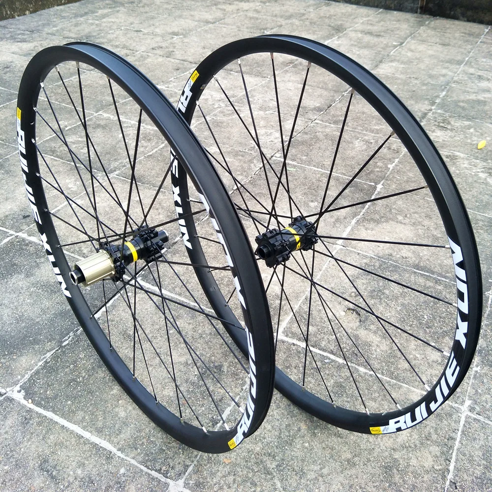 Ultraleggero DTXT 26 27.5 set di ruote da montagna mtb da 29 pollici set di  ruote per bicicletta con freno a disco eccentrico set di ruote per freni a  disco da 4