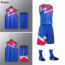 Мужские баскетбольные майки, Униформа, спортивный комплект, одежда для взрослых, баскетбольные Джерси, комплекты, рубашки, шорты, костюм, логотип с номером на заказ