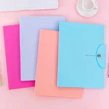 Многослойный карамельный цвет A4 Держатель для файлов милый ПВХ Сумка для документов канцелярская сумка папка для купюр Органайзер школьные принадлежности