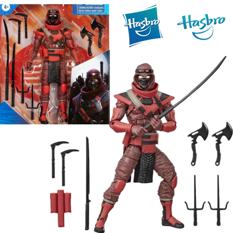 Хасбро спецназ G.I. Кукла Джо волна 2 Red Ninja 6 дюймов игрушка модель Сюрприз подарок